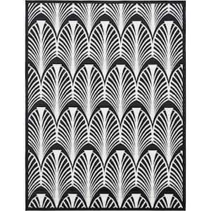 Metro Zebra Black 9' 0 x 12' 0 Area Rug