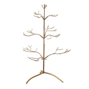 thumbnail image 2 of Decorative Spiral Tree Display (10.6-Inch Height) - Durable, Silver 2 of 10