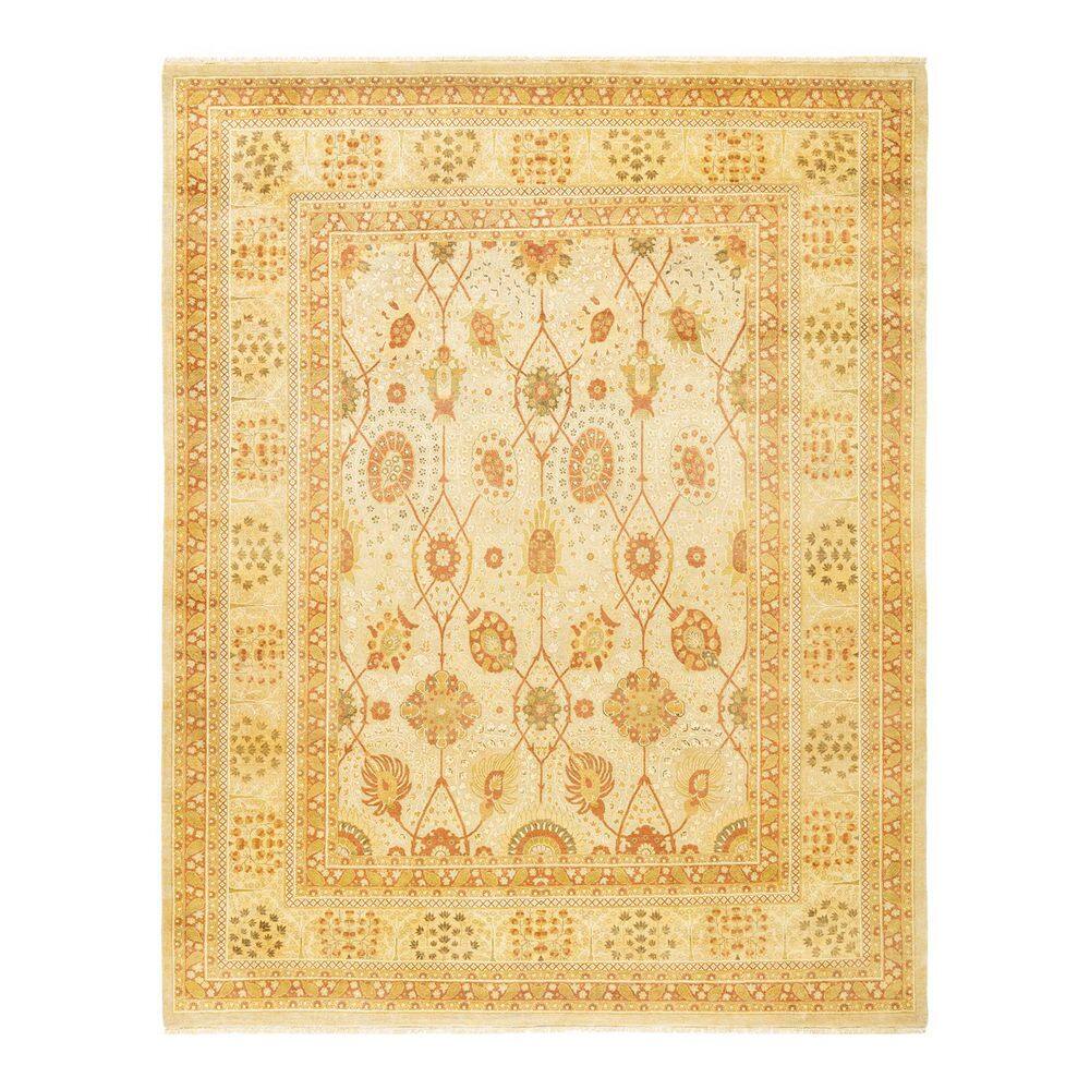 Mogul Ivory 8 ft. x 10 ft. Oriental Wool Indoor Area Rug price history on PriceWatchPro