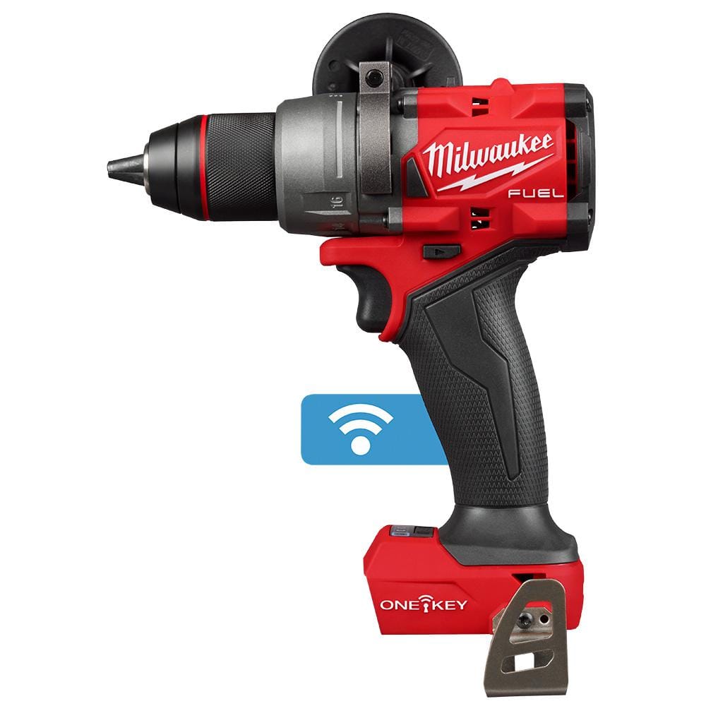 construcción naval organizar pluma Milwaukee M18 FUEL ONE-KEY 18V Lithium-Ion Brushless Cordless 1/2 in.  Hammer Drill/Driver (Tool-Only) 2906-20 - The Home Depot