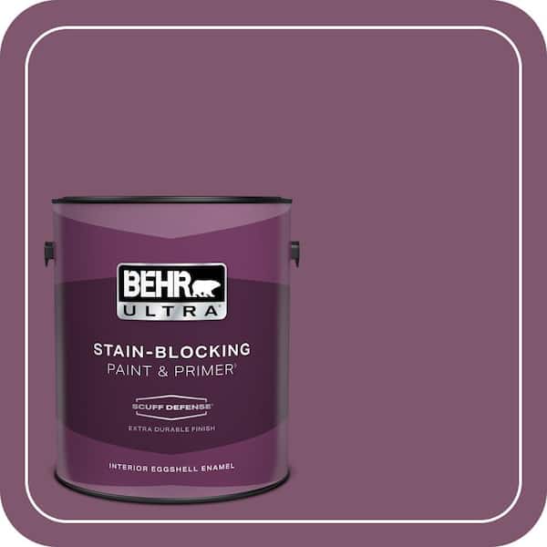BEHR ULTRA 1 gal. #M110-7 Euphoric Magenta Extra Durable Eggshell Enamel Interior Paint & Primer