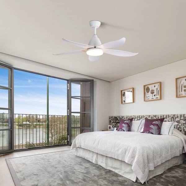 Mieres Sorn 47 In Led Indoor Matte White Ceiling Fan With Light And Remote Control Kimkbs47041 - White Ceiling Fan With Light For Master Bedroom Mieres Sorn 47 In Led Indoor Matte White Ceiling Fan With Light And Remote Control Kimkbs47041 - White Ceiling Fan With Light For Master Bedroom