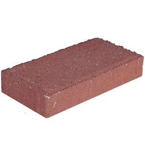 Holland 7.75 in. x 4 in. x 1.75 in. River Red Concrete Paver