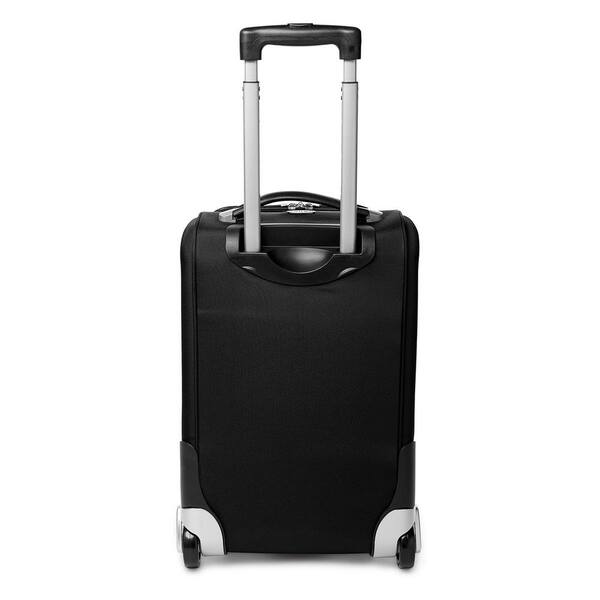 Denco MLB New York Yankees 21 in. Black Carry-On Rolling Softside