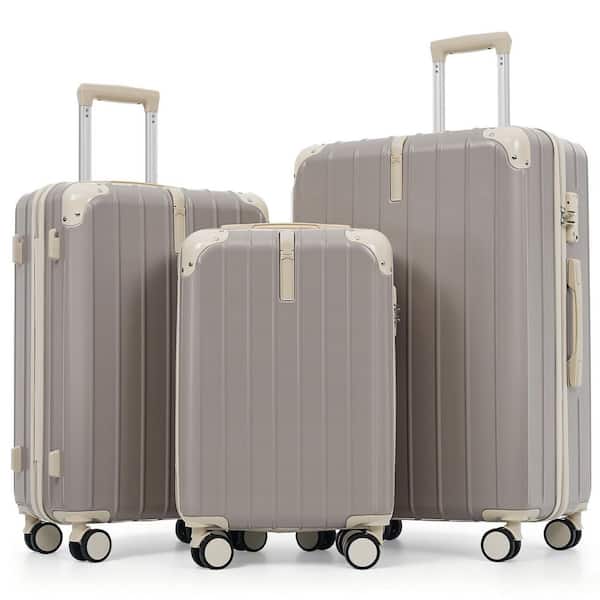 Merax 5-Piece Green Polyester Softside Spinner 25% Expandable
