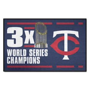 Fanmats Houston Astros 2022 MLB World Series Champions Baseball Mat