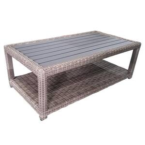 Rectangle Wicker Outdoor Coffee Table