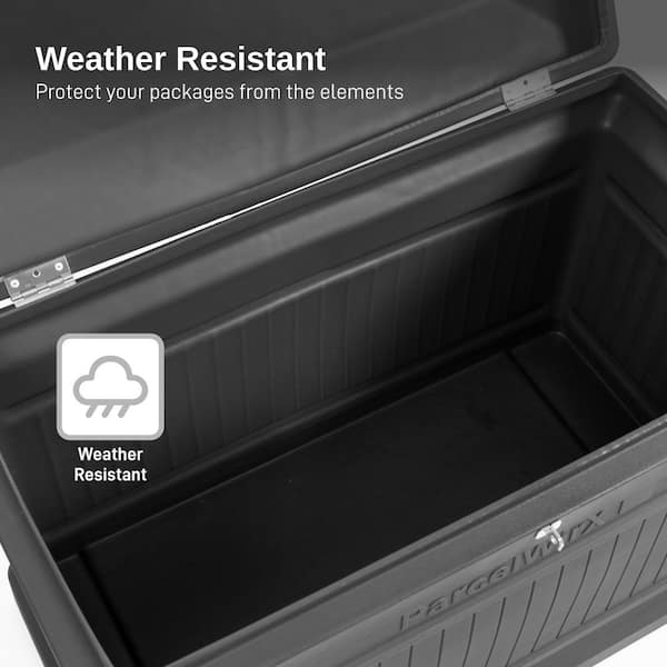 RTS Home Accents ParcelWirx Graphite Horizontal Lockable Package