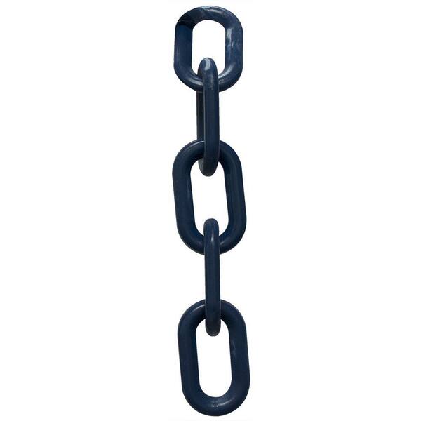 1.5 in. (#6, 38 mm) x 25 ft. Cobalt Blue Plastic Chain