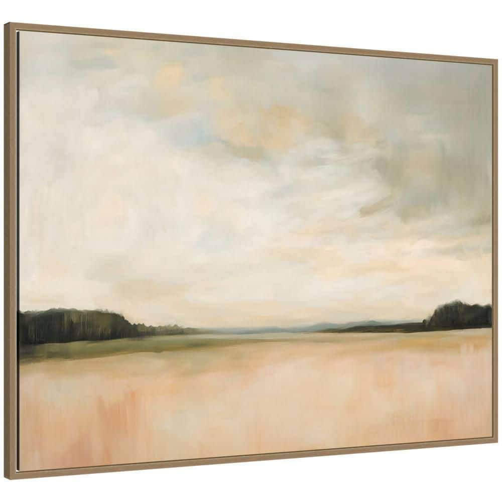 Sylvie Evening Meadows III by Amy Lighthall Landscape Framed Canvas Art Print 32 in. x 42 in. price history on PriceWatchPro