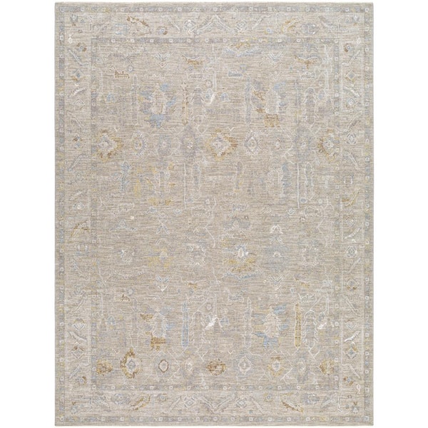 Livabliss Avant Garde Brown Traditional 8 ft. x 10 ft. Indoor Area Rug