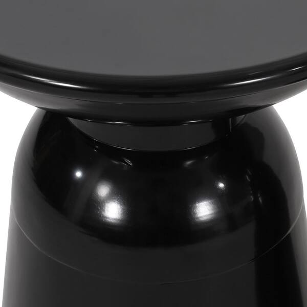 maocao hoom Outdoor Metal end Table-Large CXY-73615.00BLK - The
