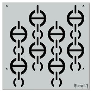 Chains Couture Repeat Pattern Stencil