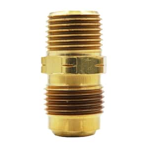 Proplus Part # 41S-8 - Proplus 1/2 In. Brass Flare Nut - Gas Brass Flare  Fittings - Home Depot Pro