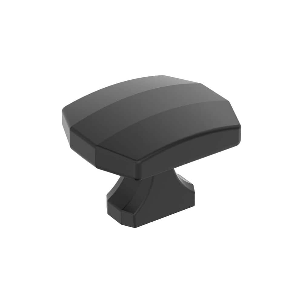 Bellamy 1-1/2 in. (38mm) Length Matte Black Classic Rectangle Cabinet Knob price history on PriceWatchPro