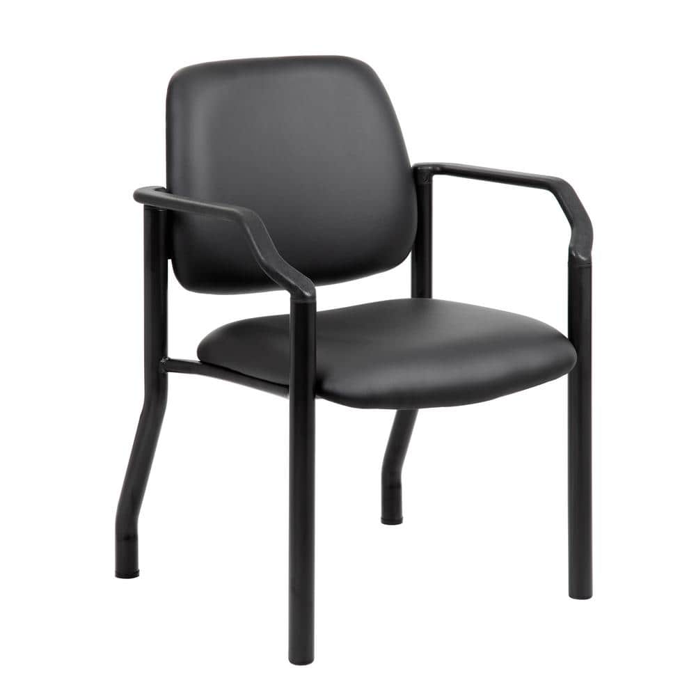 BOSS Office Products Antimicrobial Black Guest Chair B9591AM-BK - The ...
