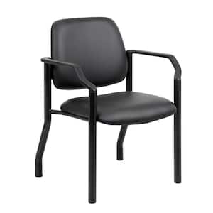 Antimicrobial Black Guest Chair