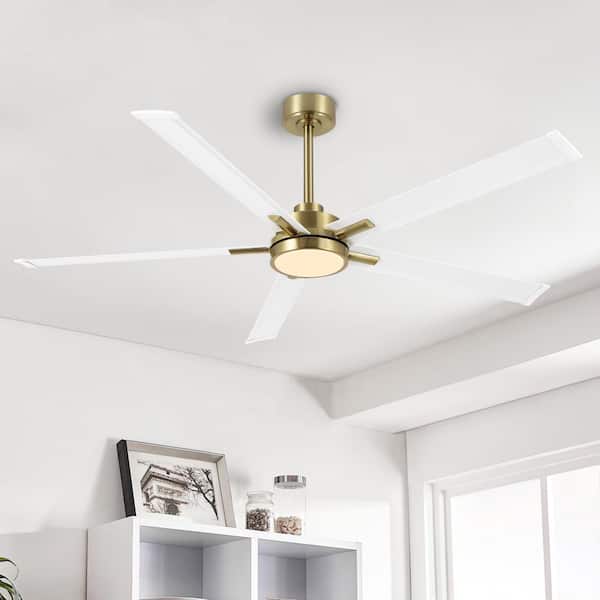MLiAN 60 in. (5 ft.) 5 Aluminium Blades Indoor Smart Ceiling Fan