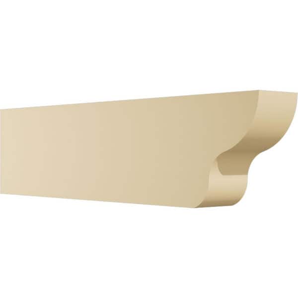 Ekena Millwork Standard Greensboro 3 in. W x 6 in. H x 24 in. D Signature Urethane Rafter Tail Outlooker