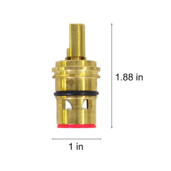 1 7/8 in. Half Moon Broach Hot Side Stem for Glacier Bay Replaces DA507101W