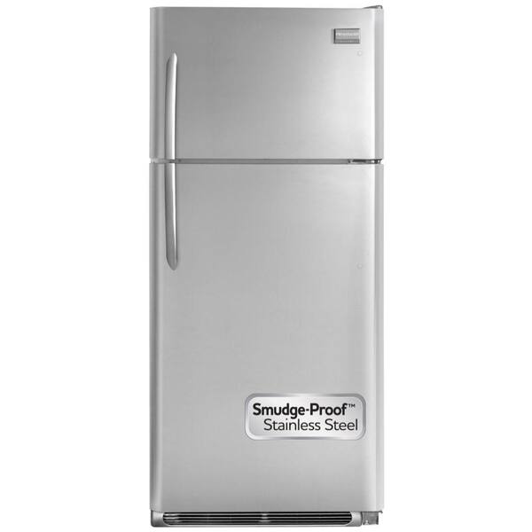 Frigidaire Gallery 18 cu. ft. Top Freezer Refrigerator in Stainless Steel