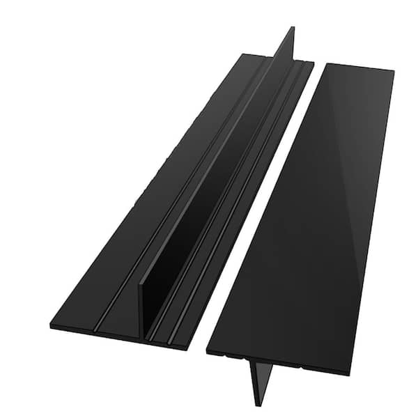 2-Pack 25.2 in. L Black Silicone Stove Counter Gap Cover, Stove Gap Filler, Heat Resistant Gap Guards, Dishwasher Safe