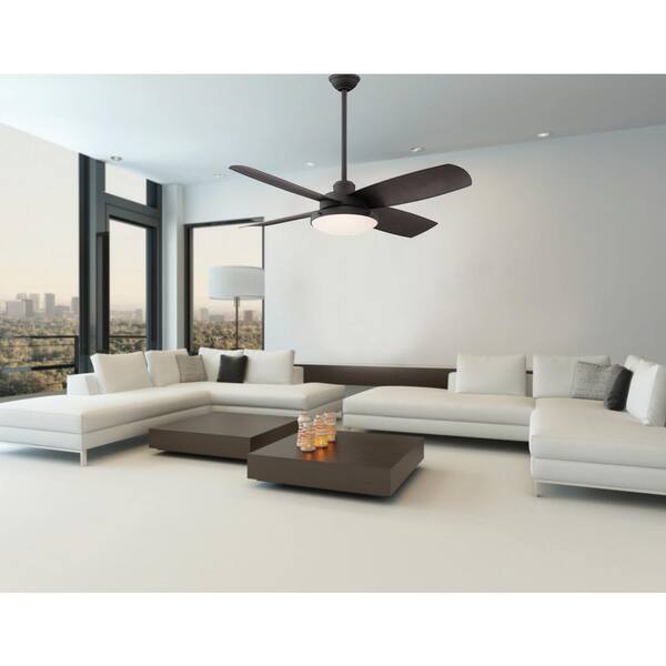 Aire a Minka Group Design Sunhill 56" Indoor/Outdoor Sand Black Ceiling Fan 
