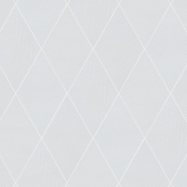 Merola Tile Rhombus White 5-1/2 in. x 9-1/2 in. Porcelain Floor and Wall Tile (11.4 sq. ft./Case)