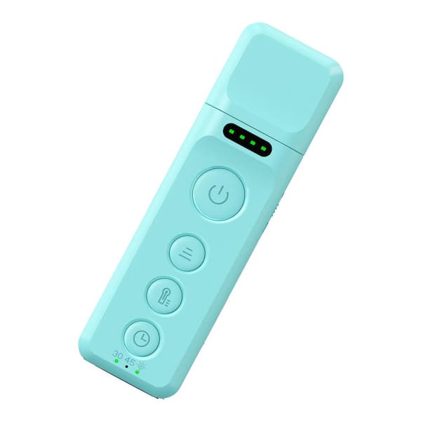 Long Lasting Clip-On 5-Volt 25 Lumen Integrated LED Reading Clamp Work Light Battery Operated 0.6 in. Tool Only in Blue