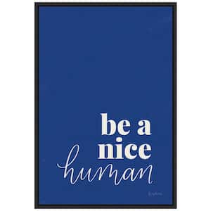 16 in. x 23.25 in. Bright Home II Valentine's Day Holiday Framed Canvas Wall Art