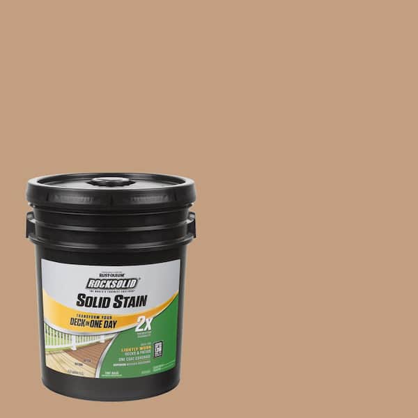 5 gal. Sedona Exterior 2X Solid Stain