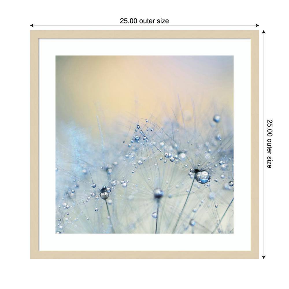 Svelte Natural Abstract Geometric Framed Wall Art Print