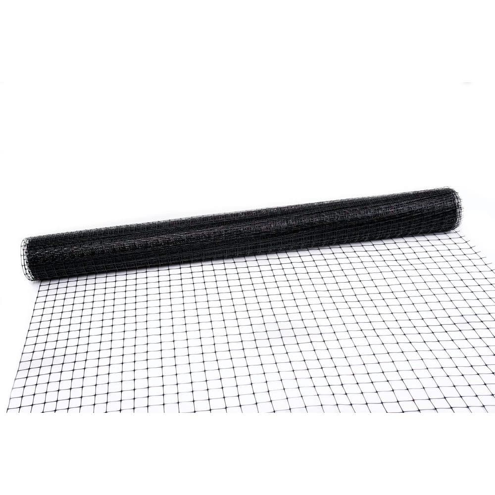 Tenax Black 5-ft x 100-ft Plastic Pet Fence