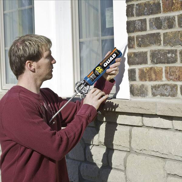 OSI QUAD Advanced 10 fl. oz. Gray #589 Exterior, Window, Door, and