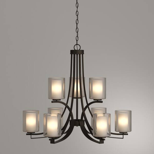 Upc-747396091242 31.50 inches 9 Ch Minka Lavery Minka 4109-172 Transitional Nine Light Chandelier from Parsons Studio collection in Bronze/Darkfinish Upc-747396091242 31.50 inches 9 Ch Minka Lavery Minka 4109-172 Transitional Nine Light Chandelier from Parsons Studio collection in Bronze/Darkfinish