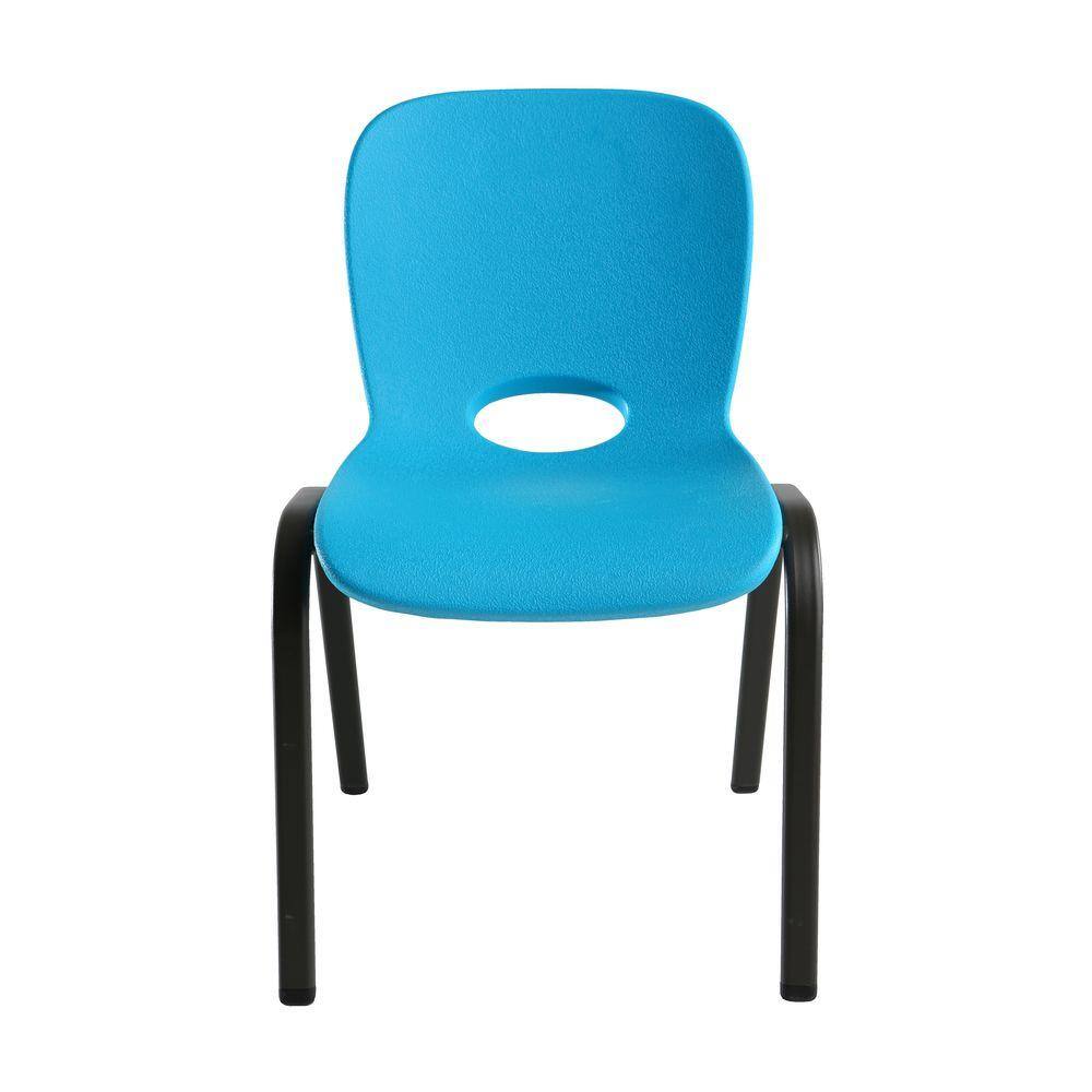 Lifetime Blue Stacking Kids Chair Set Of 13 80475 The Home Depot