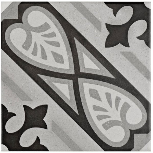 Merola Tile Brezo Mistral Encaustic 5-7/8 in. x 5-7/8 in. Porcelain Floor and Wall Tile (5.73 sq. ft. / case)