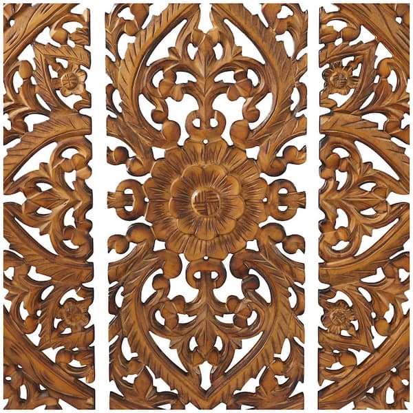 Wooden Brown Mandala Wall Art, For Decoration, Size: (23x23) (35x35)  (47x47) at Rs 2500 in Ahmedabad