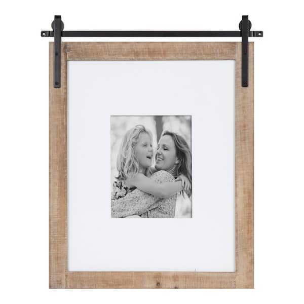 Kate and Laurel Cates 16 x 20 Rustic Brown Picture Frame