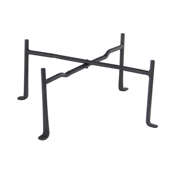 Achla Designs Achla Designs Multi Purpose Folding Tabletop Stand, 9 in. Dia, Black Powder Coat Finish