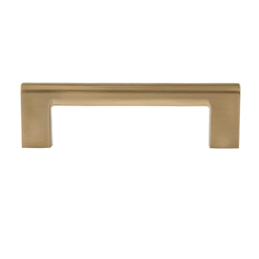 Vail 4" Satin Brass Bar Pull with Mounting Hardware