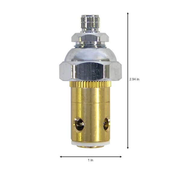 2-15/16 in. 20 pt Broach Cold Side Stem and Handle For T&S replaces 2713-40