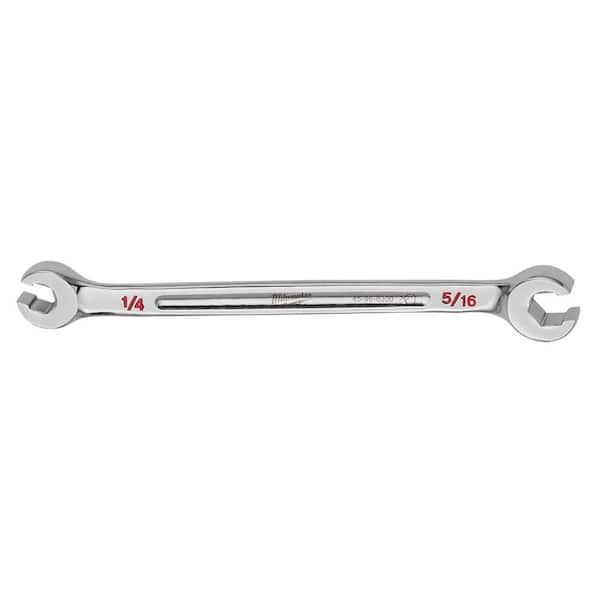 Milwaukee 1/4 in. x 5/16 in. Double End Flare Nut Wrench