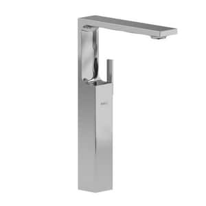 Reflet Single-Handle Single-Hole Bathroom Faucet in Chrome