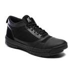 Men's Lightweight Breathable Mesh Water-Resistant Yard Work Shoe - Soft Toe - Black Size 11.5(M)