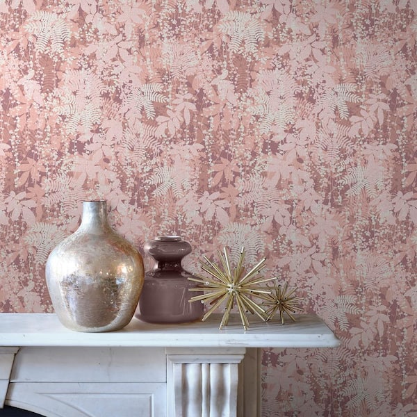 Clarissa Hulse Canopy Antique Rose Wallpaper