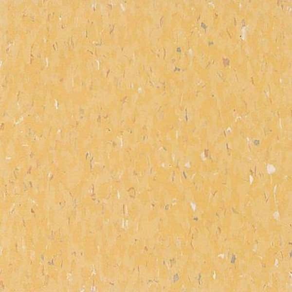 Armstrong Take Home Sample - Multi Soleil Yellow Excelon Vinyl Tile - 6 in. x 6 in.