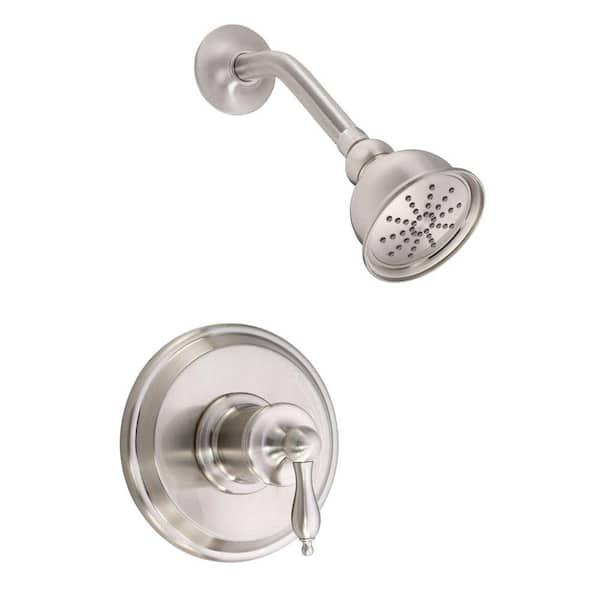 Danze Prince 1-Handle Shower Faucet Trim Only in Brushed Nickel (Valve Not Included)