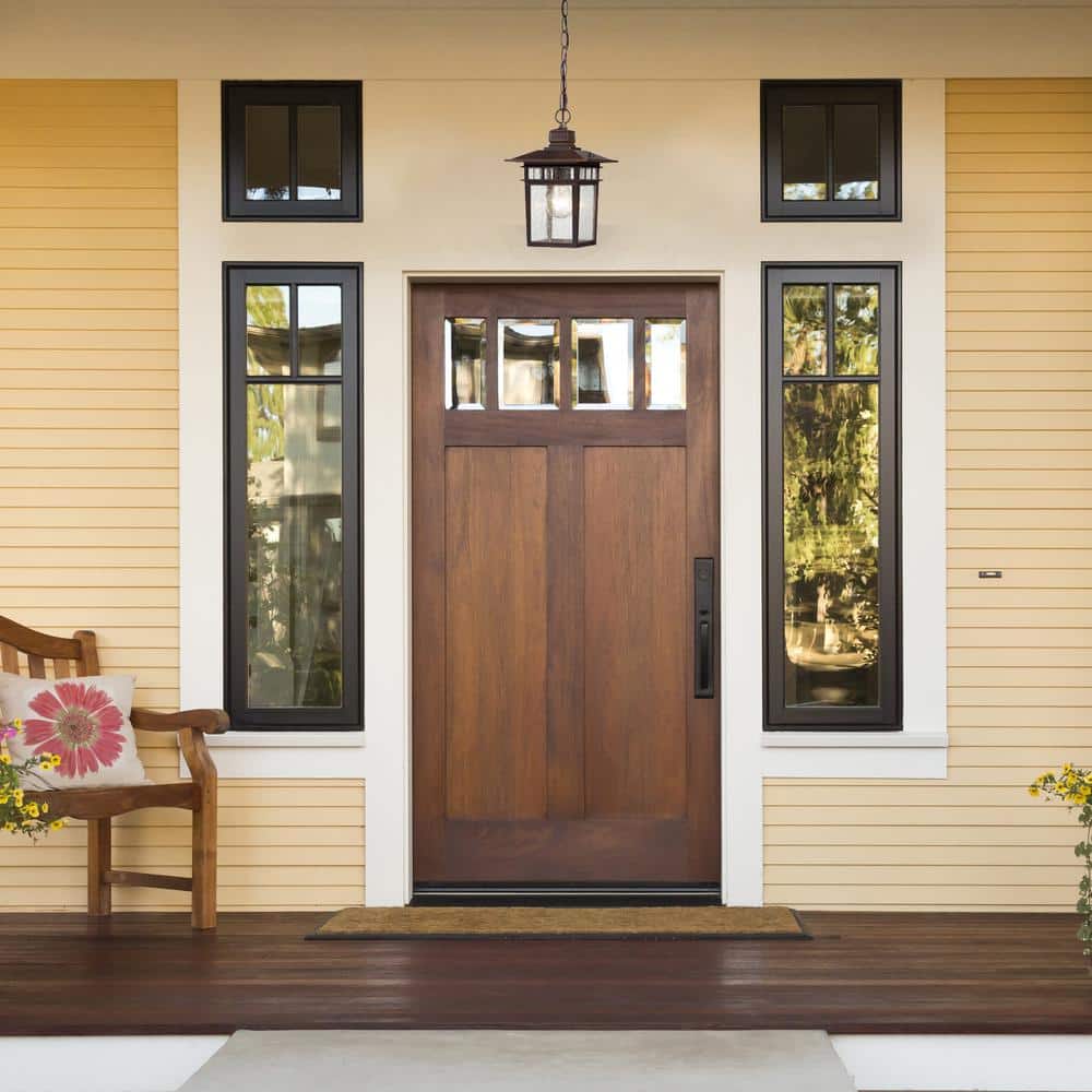 Cove Neck Transitional Bronze 7" Outdoor Hanging Lantern