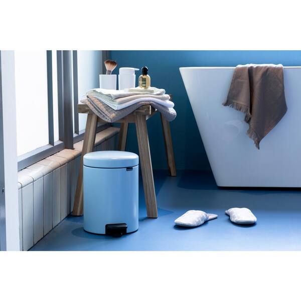 Brabantia NewIcon 1.3 Gal. (5 l) Dreamy Blue Step On Trash Can